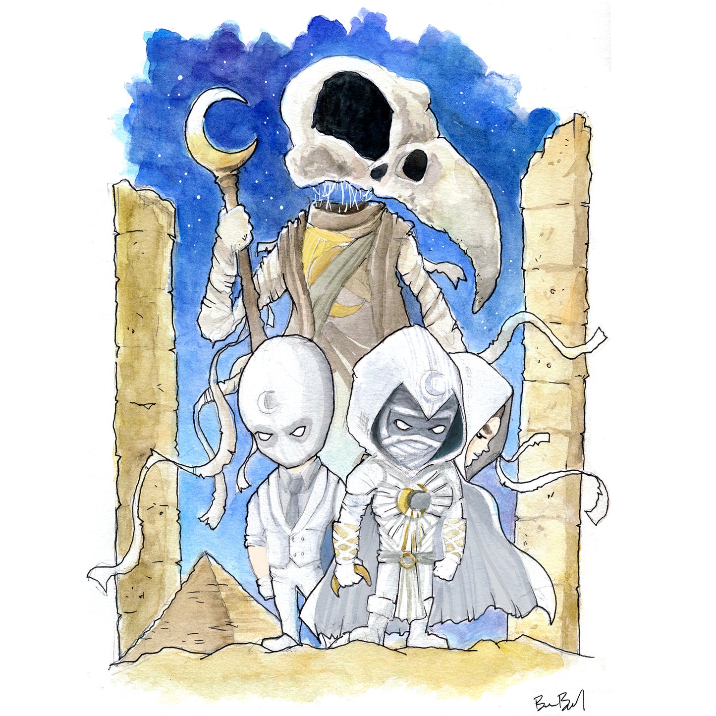 Khonsu - Egyptian God of the Moon