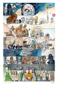 The Fourth Movie Watercolor Print