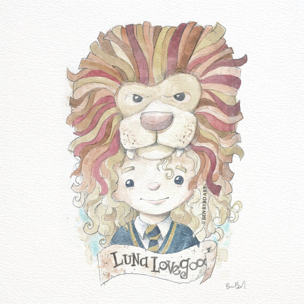 Portrait Four - Watercolor Print