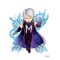Purple X Guy 1 - Watercolor Print