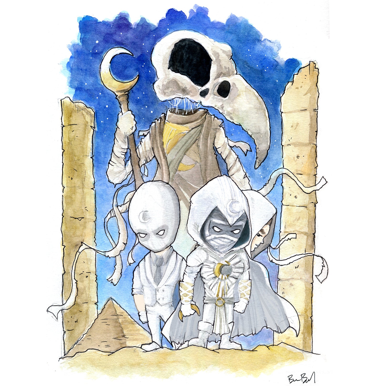 Khonsu - Egyptian God of the Moon