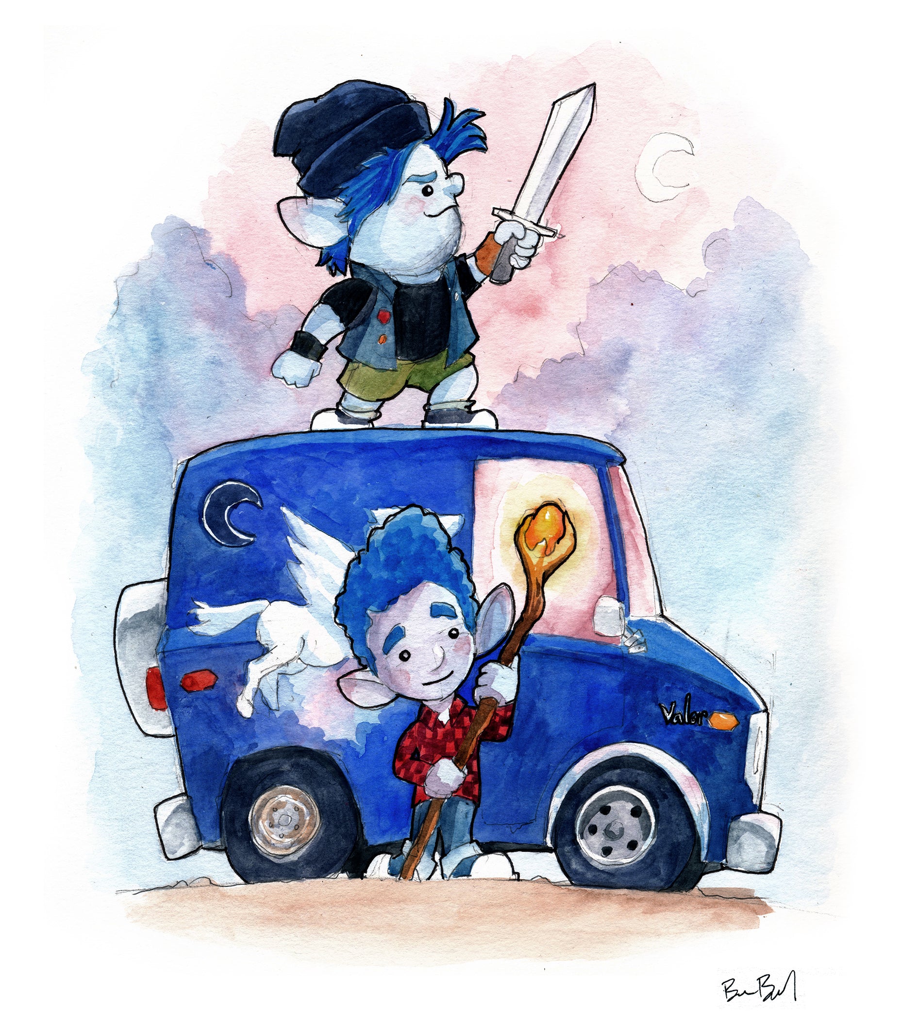 Blue Van Guys