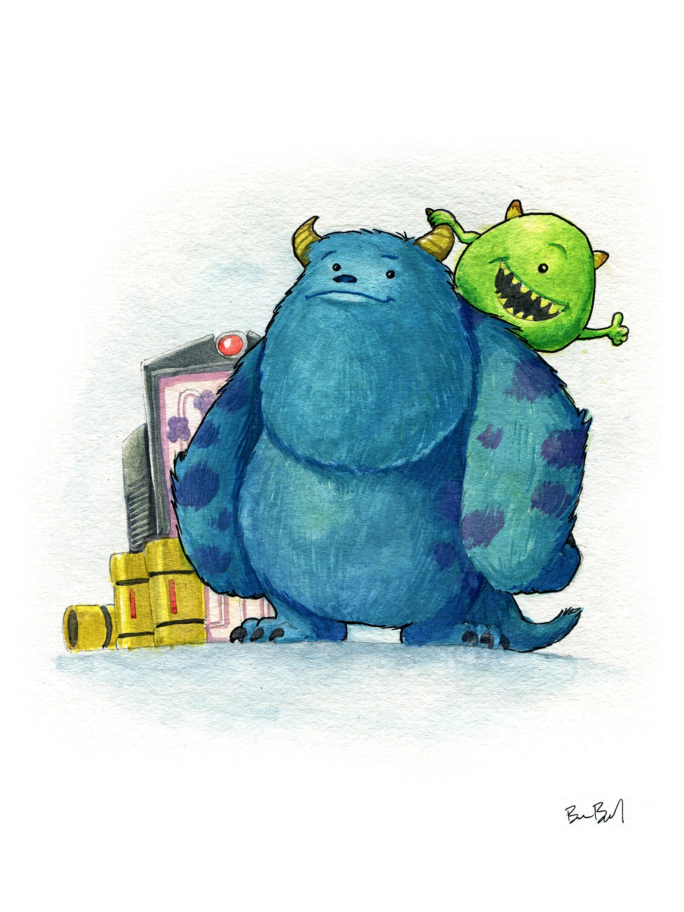 Blue Guy and Green Guy