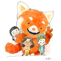Orange Panda