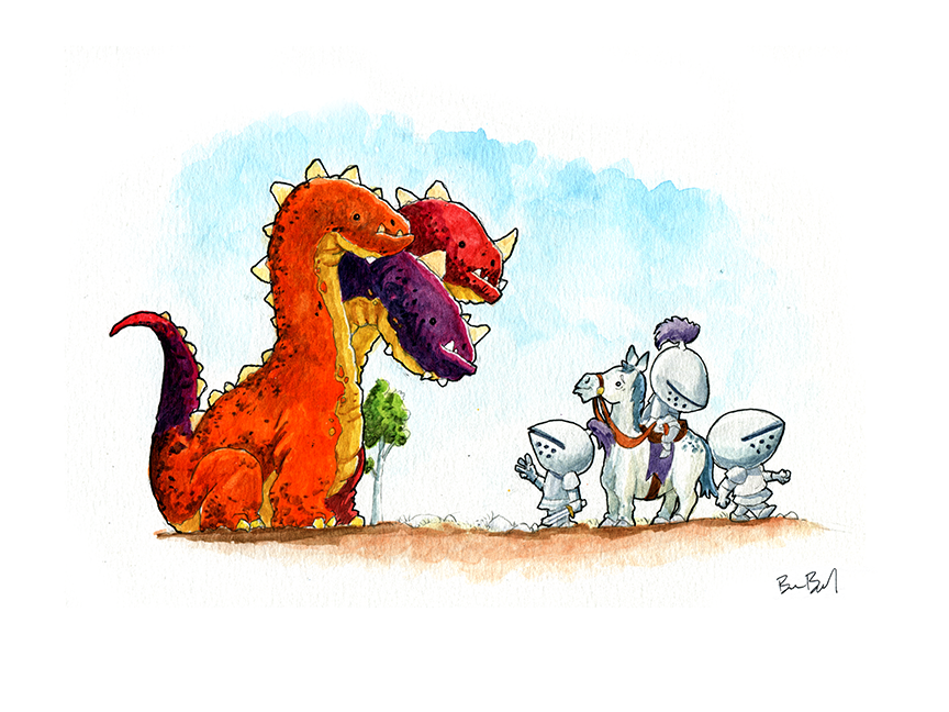 3-Headed Dragon