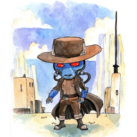 Bad Blue Cowboy Guy