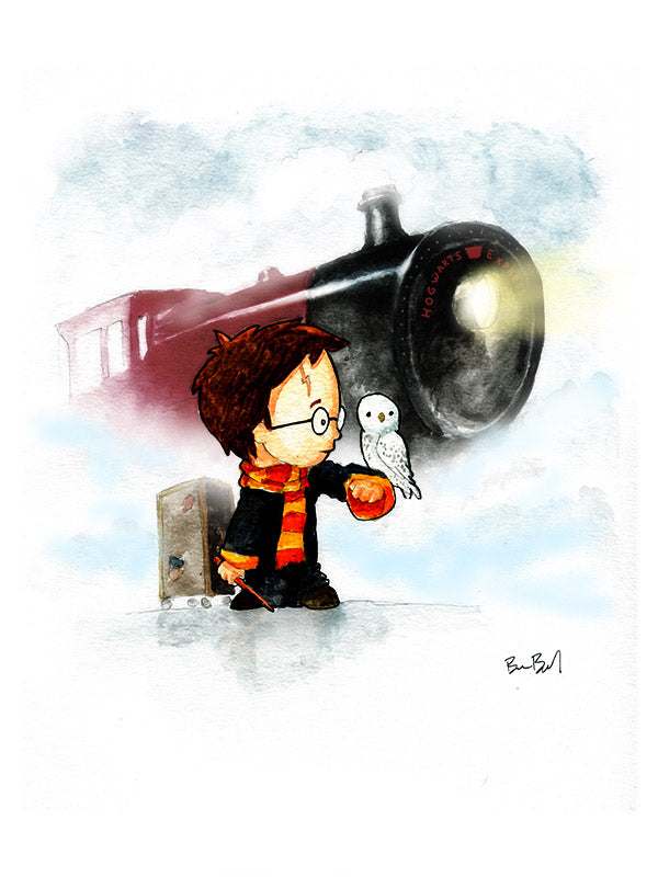 Little Boy and His Owl