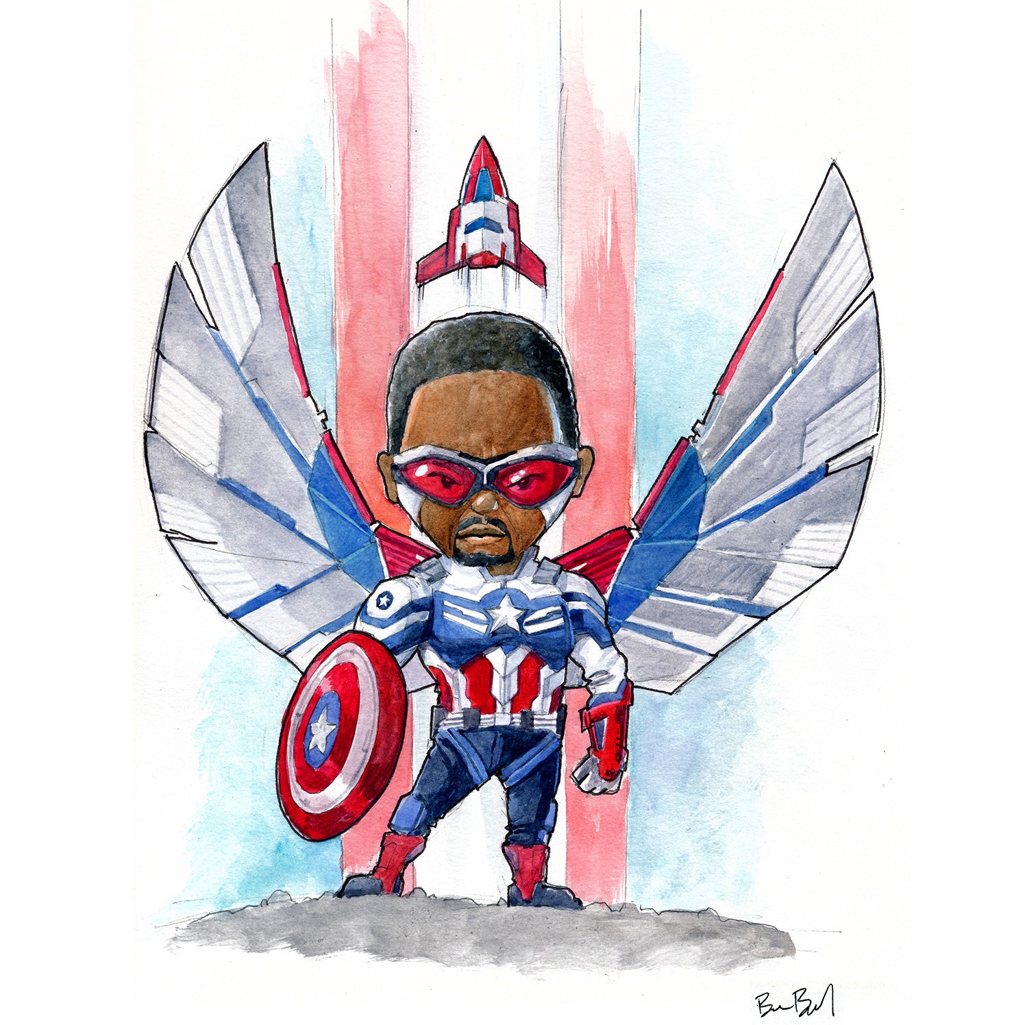 American Flying Guy
