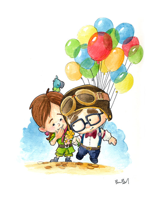 Balloon Couple