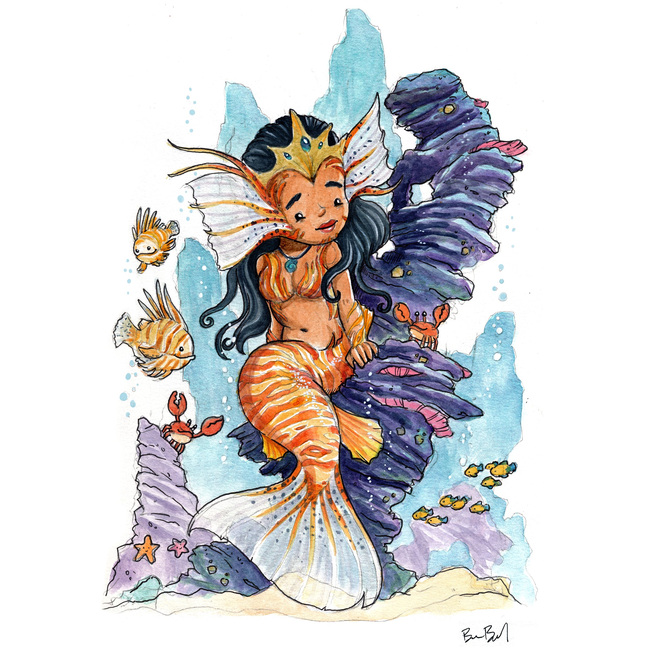 Mermaid Lion