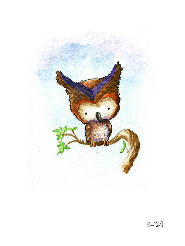 Purple Owl