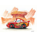 Red Race Car