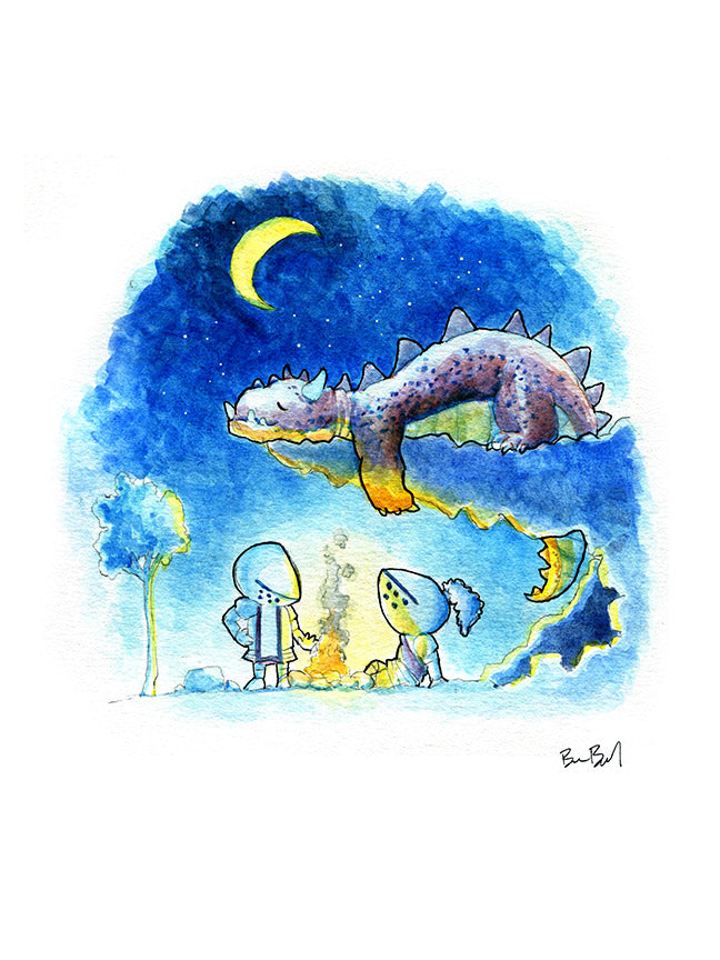 Sleeping Dragon Nighttime